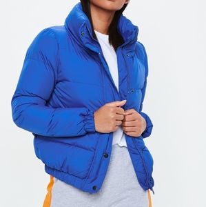 🔴Missguided Cropped Puffer Jacket